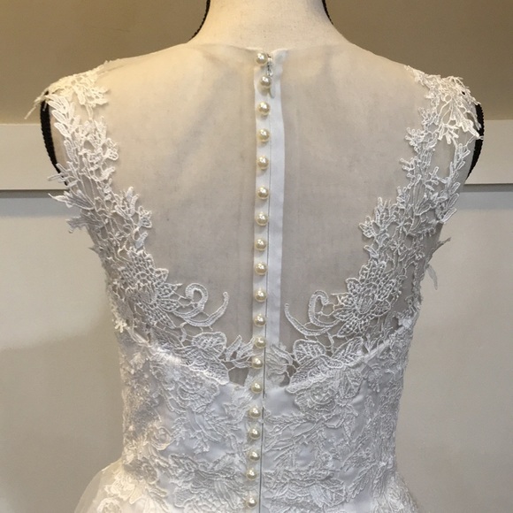 🤑BEST OFFER🤑 Short length wedding dress - Picture 6 of 8